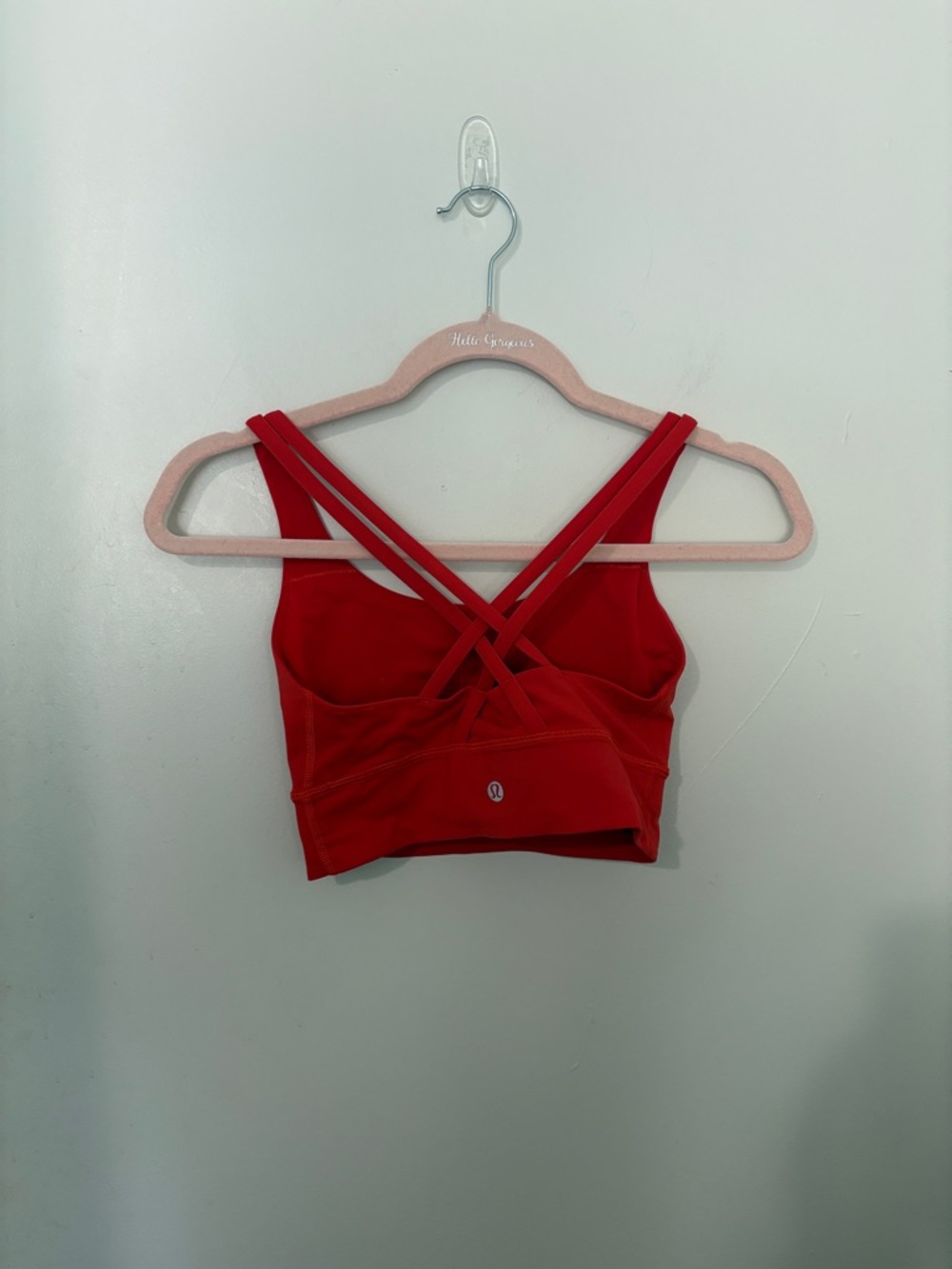 lululemon athletica Red Strappy Sports Bra - Picture 2 of 3
